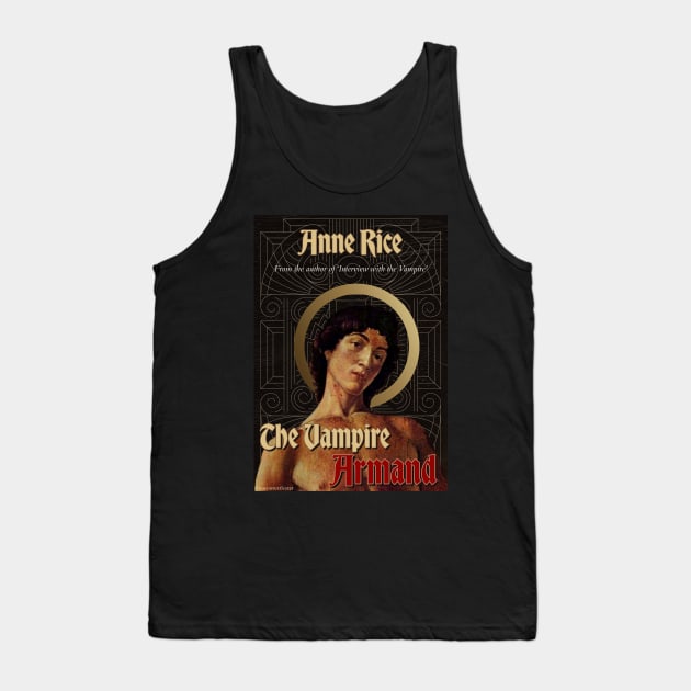 The Vampire Armand - Botticelli Book Cover Tank Top by nocontextlestat